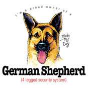 Proud Owner Of A German Shepherd Dog T Shirt Tee Hoodie Tank Top 