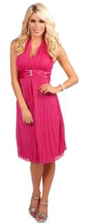 Be timeless and classic in a pleated dress Features a 
