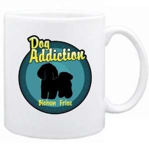    New  Dog Addiction  Bichon Frise  Mug Dog