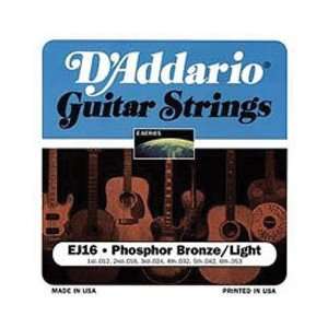  DAddario Phos Brz Acoustic Guitar Strings 12 53 Acoustic 