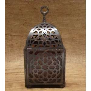  Morrocan Candle Lantern Antique Look metal and glass