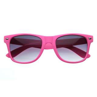 Rubberized Soft Matte Color Wayfarer Sunglasses 8246  