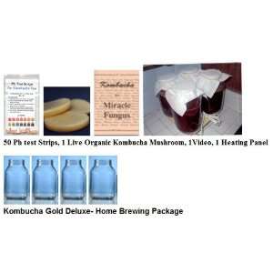   , Gold Deluxe Home Brewing Package, Kombucha 2000
