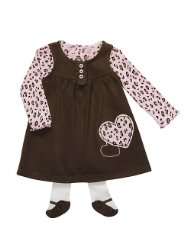 Baby Baby Girls Dresses Brown