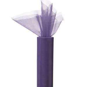  Purple Small Tulle Roll   Party Decorations & Gossamer 