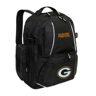 Green Bay Packers Black Trooper Backpack  