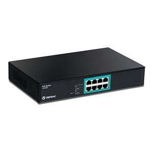  New Trendnet Network TPE S80 8 Port Gigabit Web Smart Poe 