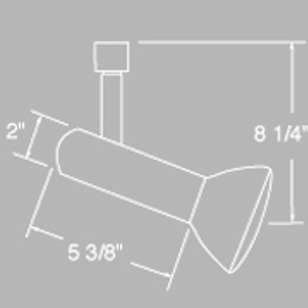 metal housing 90 degree vertical movement of 358 degree rotation lamp 