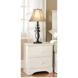 Shenandoah Nightstand Set of 2 In Weathered White Finish by Standard 