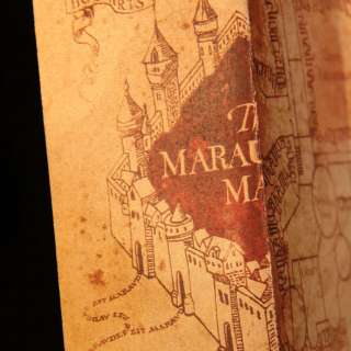 Harry Potter Marauders Map of Hogwarts Castle Beautiful quality 