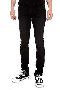 RUDE Black Super Skinny Fit Denim Jeans  