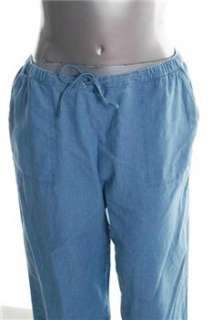 Karen Scott NEW Plus Size Capri Pants Blue BHFO 3X  