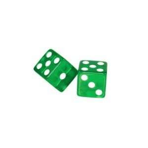  Game Dice 5/8 in. Green Pack of 20 