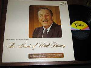 Music of Walt Disney POP LP From Snow White to Mary Pop  