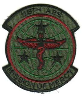 118th AEROMEDICAL EVACUATION SQUADRON   SUBDUED PATCH  