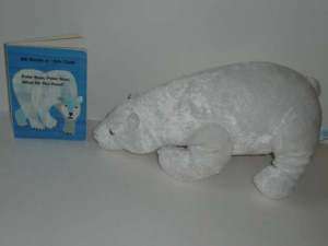 Kohls Cares 15 Plush Polar Bear & Eric Carle BoardBook  