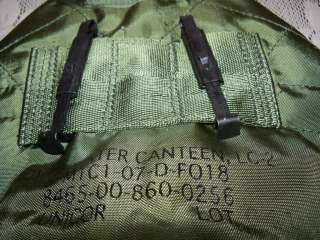 NEW U.S. MILITARY CANTEEN COVERS LC 2 NEVER ISSUED  