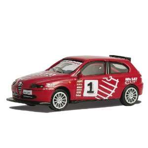  HO RTR 2001 Alfa Romeo 147, Red/Cup Version Toys & Games
