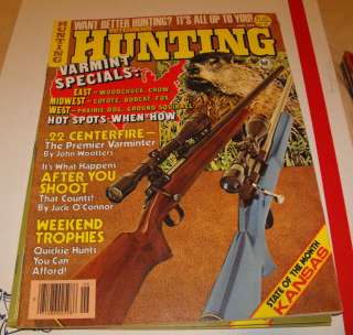   HUNTING MAGAZINE JUNE 1978 LAST ARTICLES WRITTEN BY JACK OCONNOR