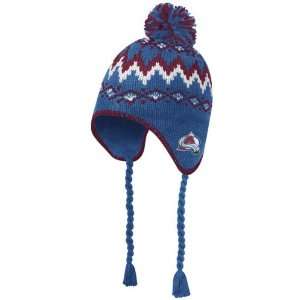  Colorado Avalanche Triple Deke Tassel Knit Hat