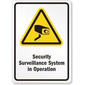  Security Surveillance System in Operation Plastic Sign, 14 