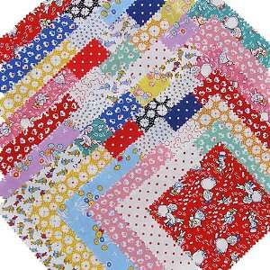   Kaufman ADVENTURES WITH ALICE 5 Charm Pack Quilting Fabric Squares