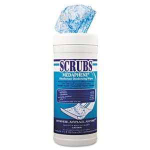  SCRUBS 90356CT   Medaphene Disinfectant Wipes, 6 x 8 