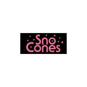  Sno Cones Simulated Neon Sign 12 x 27