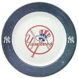    New York Yankees 4 Piece Dinner Plate Set