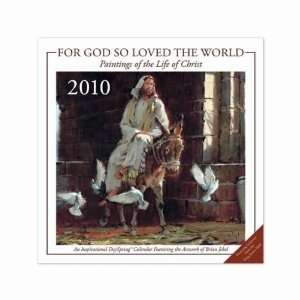   God So Loved the World 2010 Christian Wall Calendar