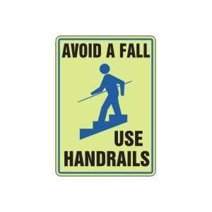  SLIPS TRIPS AND FALL AVOID A FALL USE HANDRAILS (W/GRAPHIC 