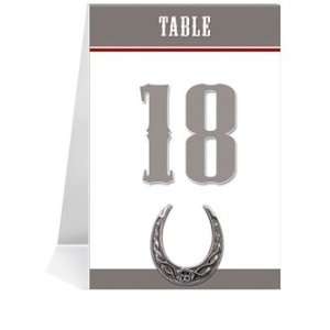   Table Number Cards   Lucky Partners #1 Thru #44