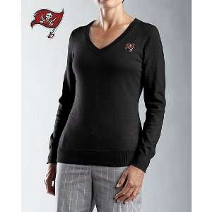  Cutter & Buck Tampa Bay Buccaneers Womens Supima V Neck 