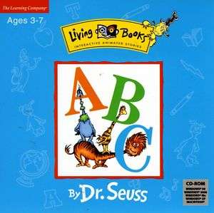 DR. SEUSS ABC PC & MAC GAME AGES 3 7 LIVING BOOKS NEW  