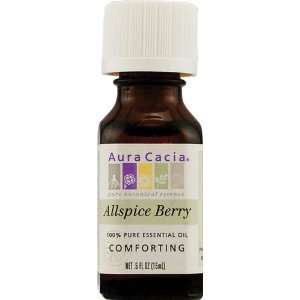  Essential Oil All Spice Berry by Aura Cacia   0.5 oz 