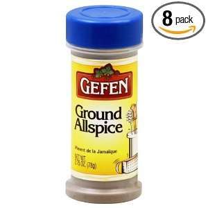 Gefen Spice All Spice, 2.75 Ounce (Pack of 8)  Grocery 