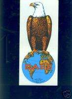 Case Eagle Decal 6 inch Old Abe in color  