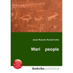 Wari people Ronald Cohn Jesse Russell  Books