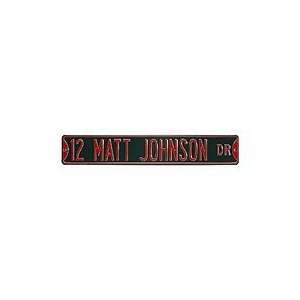  Steel Street Sign 12 MATT JOHNSON DR
