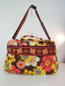 NWT Vera Bradley BUTTERCUP Bag Weekender Handbag roomy Look@  