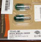 harley 75161 00 wedge bulbs 27a repl 53439 79 green