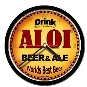  ALOI beer and ale wall clock 