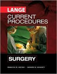CURRENT Procedures Surgery, (0071453164), Rebecca Minter, Textbooks 