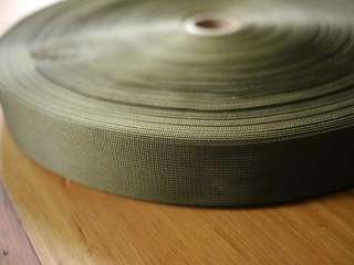 New Vintage US Army Military Nylon Web Belt WEBBING 1.75 x 100 YDS 