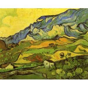  Oil Painting Les Alpilles, Mountain Landscape near South 