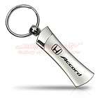 Honda Accord Blade Style Metal Key Chain, New Licensed Product + Free 