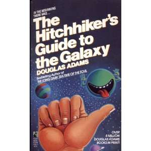  The Hitchhikers Guide to the Galaxy Douglas Adams Books