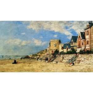  Malakoff and the Trouville Shore, By Boudin Eugène 