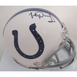  TONY DUNGY SIGNED AUTOGRAPHED INDIANAPOLIS COLTS MINI 