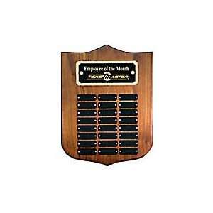  Wood Shield Perpetual Plaques